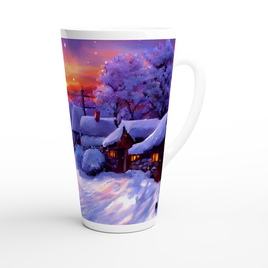 XXL-Tasse Schnee-Landschaft